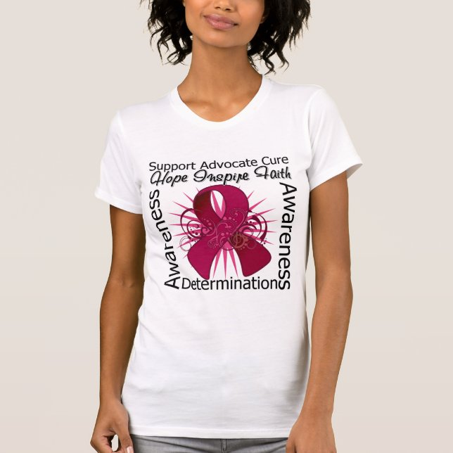 Amyloidosis-Inspirations-gewundenes Band T-Shirt (Vorderseite)