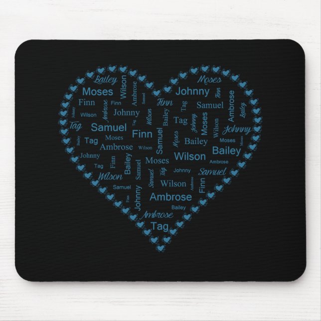 Amy's Book Boyfriends Mousepad (Vorne)