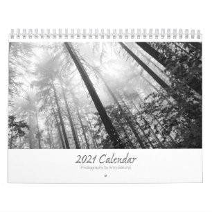 Amy's Monochrome-Foto-Kalender 2021 Kalender