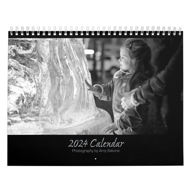 Amy's monochrome Kalender 2024 (Titelbild)