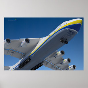 An-225 Mrija: Größtes Flugzeug der Welt 3D Poster