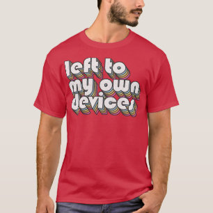 An 80er-Synthpop-Lüfterdesign für meine eigenen Ge T-Shirt