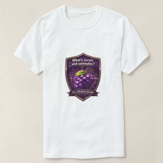 An Abelian Grape T-Shirt (Design vorne)