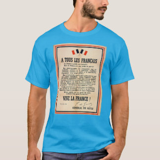 „AN allen Franzosen“ T-Shirt