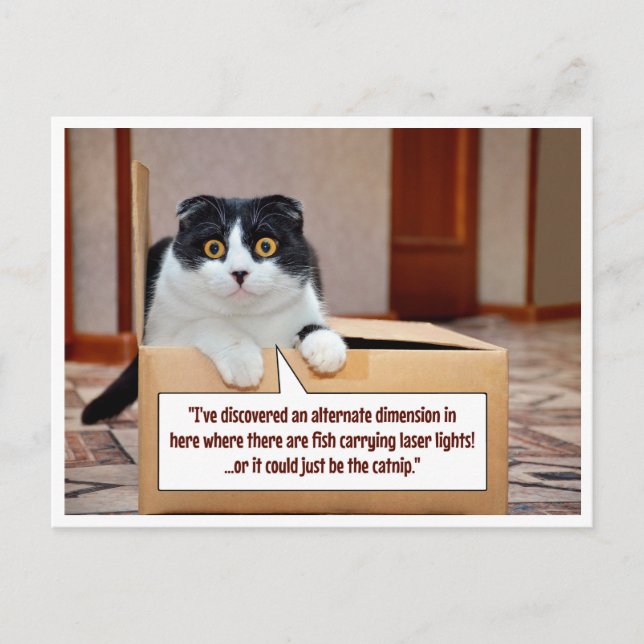 An alternate dimension postkarte (Vorderseite)