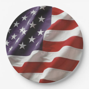 AN American Flag - USA Pappteller