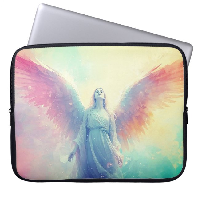 An Angel on a 15" Electronics Bag Laptopschutzhülle (Vorderseite)