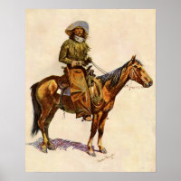 An Arizona Cowboy by Remington, Vintager Western