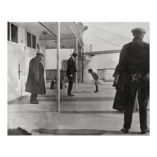 An Bord der Titanic Fotodruck