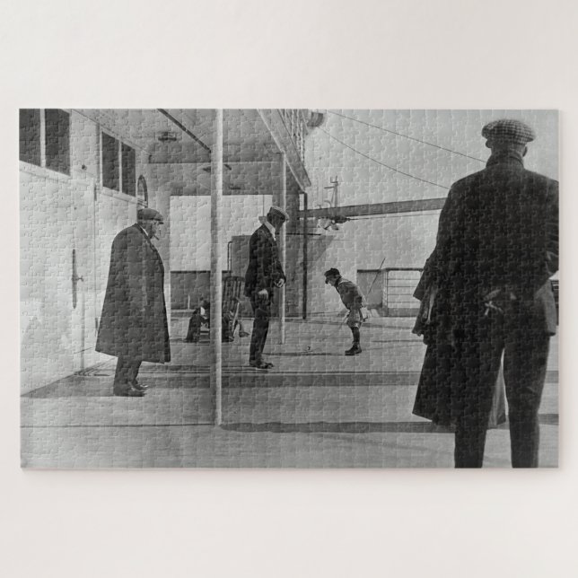 An Bord der Titanic Puzzle (Horizontal)
