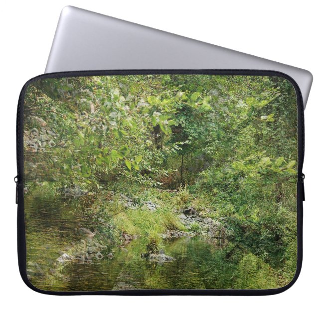 An der Bucht...... Laptopschutzhülle (Vorderseite)