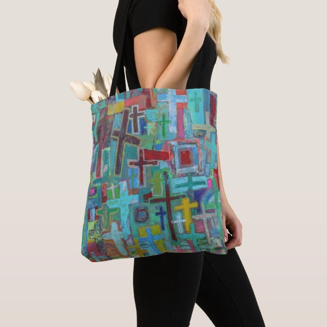 An der Crosstote Bag (Von Nahem)