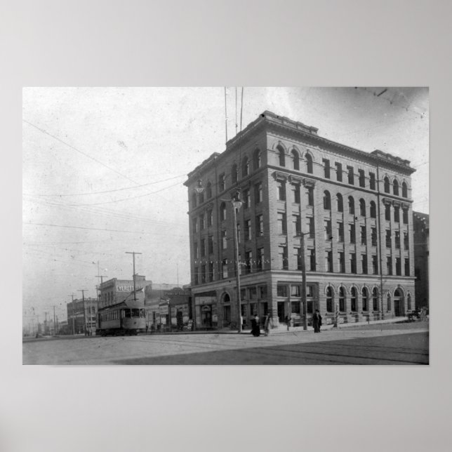 An der Ecke der Hewitt Avenue Poster (Vorne)