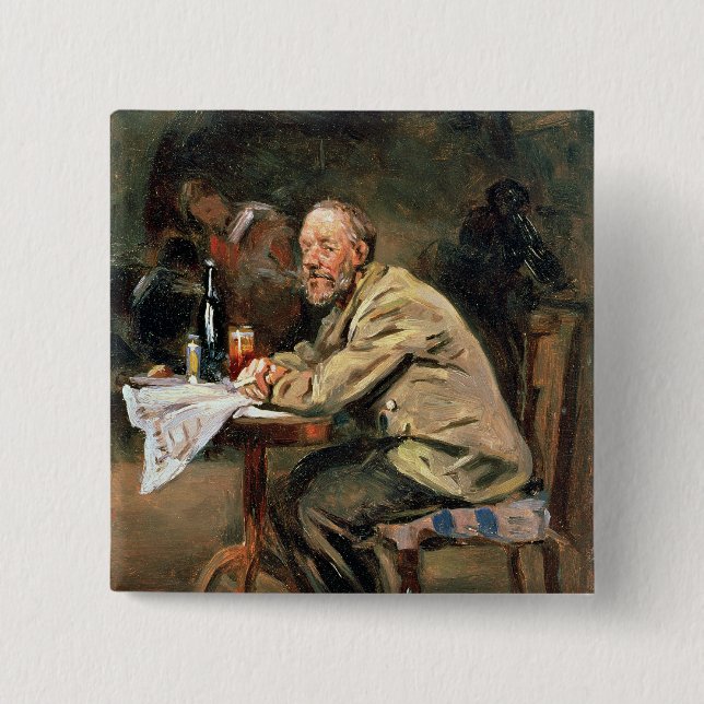An der Flasche Button (Vorderseite)