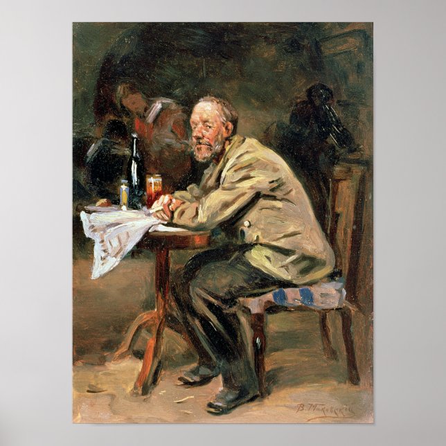 An der Flasche Poster (Vorne)