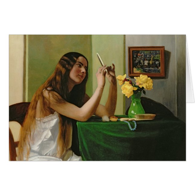 An der Frisierkommode 1911 (Vorderseite (Horizontal))