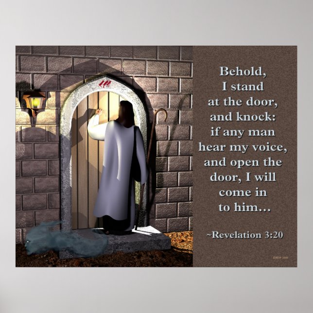 An der Haustür Poster (Vorne)