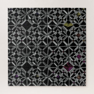 An der Kreuzung des Puzzles Jigsaw beteiligt