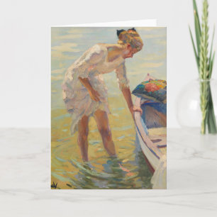 An der Küste   Edward Cucuel Karte