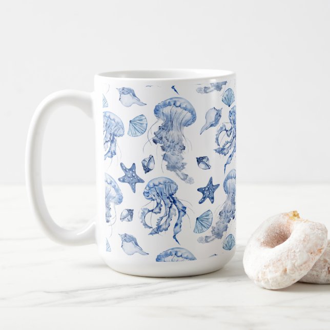 An der Küste Kaffeetasse (Mit Donut)