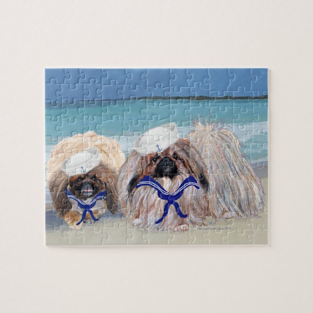An der Küste Puzzle (Horizontal)