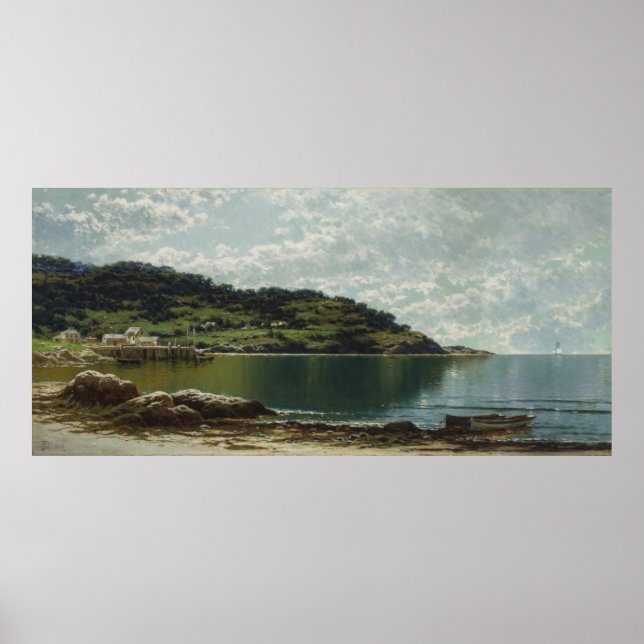 An der Maine Küste Poster (Vorne)