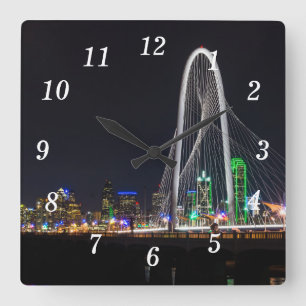 An der Margaret Hunt Hill Bril Wall Clock Quadratische Wanduhr