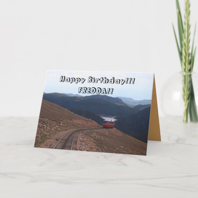 An der Spitze Spiess-der Höchstgruß-Karte Karte (Vorderseite)