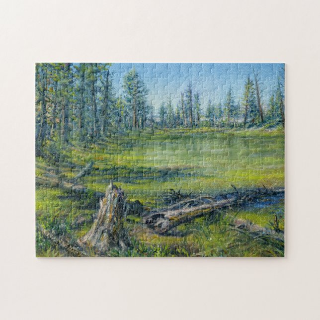 "An der Sümpfe" Puzzle (Horizontal)