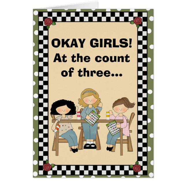 An der Zählung von drei… (Vorne)