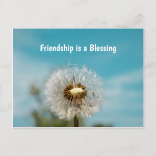 An dich denkend Freund Postkarte