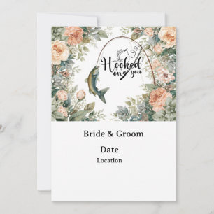 An dich für das Angeln Hochzeit Save-the-Date Einladung