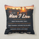 An die Liebe Mann I, Boyfriend Birthday Geschenk Kissen<br><div class="desc">An die Liebe Mann I,  Boyfriend Birthday Geschenk</div>