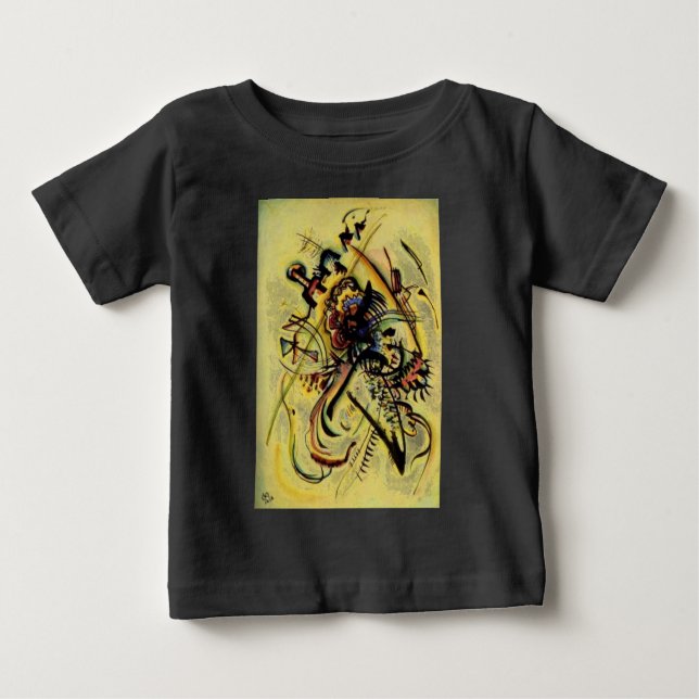 An die unbekannte Stimme von Kandinsky Baby T-shirt (Vorderseite)