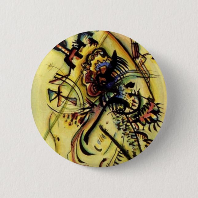 An die unbekannte Stimme von Kandinsky Button (Vorderseite)