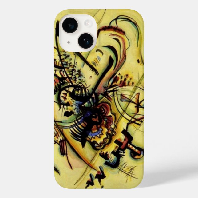 An die unbekannte Stimme von Kandinsky Case-Mate iPhone Hülle (Rückseite)