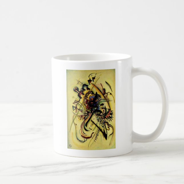 An die unbekannte Stimme von Kandinsky Kaffeetasse (Rechts)