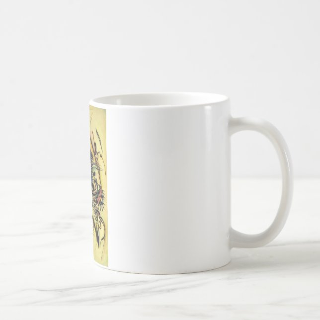 An die unbekannte Stimme von Kandinsky Kaffeetasse (Rechts)