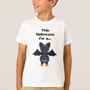 An diesem Halloween bin ich ein BAT Funny Kids T - T-Shirt