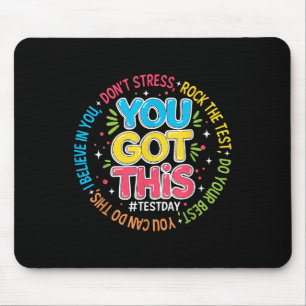 An diesem Testtag haben Sie den Test-Lehrer-Test G Mousepad