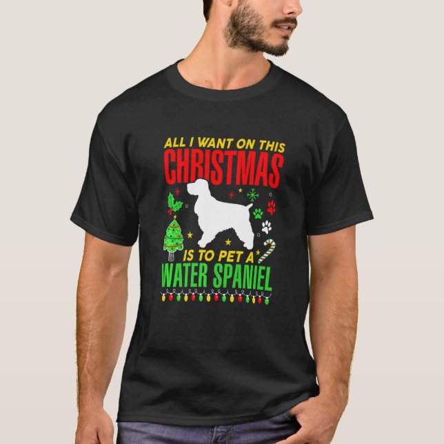 An diesen Weihnachten Wollte ich nur, einen Wellne T-Shirt (Vorderseite)