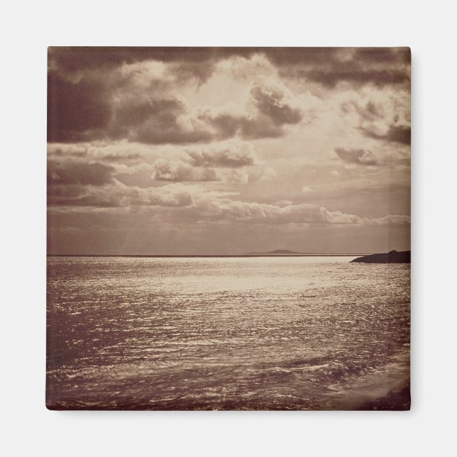 An Effect of the Sun, Normandy c.1857 (sepia foto) Magnet (Vorne)