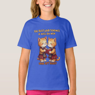 An eine Maus Orange Katzen rezitieren Burns T-Shirt