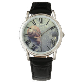 An einem Snackplatz Armbanduhr