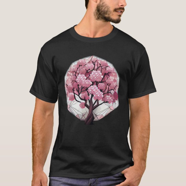 An Elegant and Beautiful Cherry Blossom Sphere Tre T-Shirt (Vorderseite)