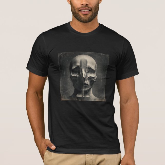 An Elegy in Veil — Gothic Fine Art T-Shirt (Vorderseite)