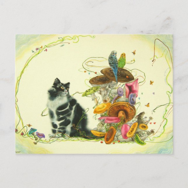 An Enchanting World Postkarte (Vorderseite)