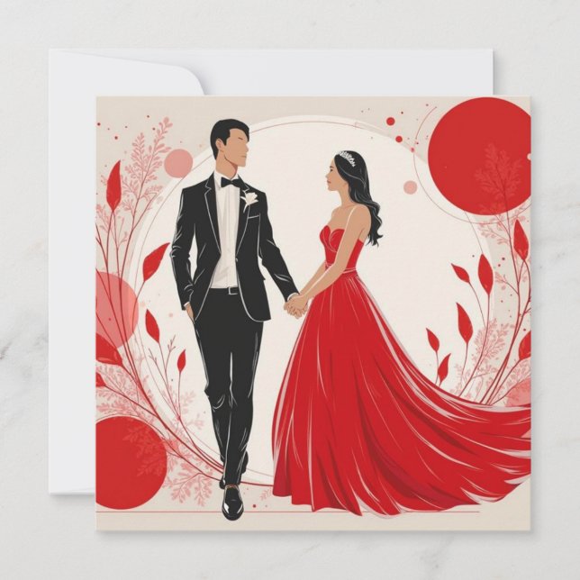  An Everlasting Love Einladung (Vorderseite)