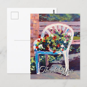 An Freunde und Familienmitglieder senden Rot-Gelb- Postkarte