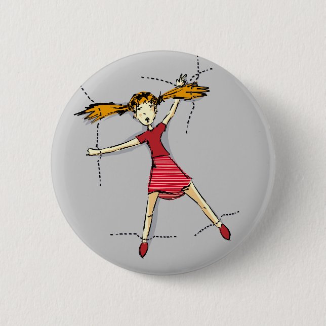 An genäht button (Vorderseite)